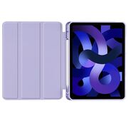 Husa pentru Apple iPad Air 11 2024 / 2025​ M2, M3 de tip stand cu slot pentru Apple Pencil functie sleep/wake-up, mov