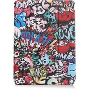 Husa pentru Apple iPad Air 11 2024 / 2025​ M2, M3, cu functie wake-up/sleep, tip stand, graffiti