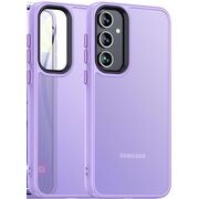 Husa pentru Samsung Galaxy A55 Lightweight Frosted Translucent, mov