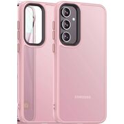 Husa pentru Samsung Galaxy A55 Lightweight Frosted Translucent, roz