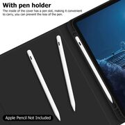 Husa cu tastatura iluminata pentru Apple iPad Air 11 2024 / 2025​ M2, M3, negru