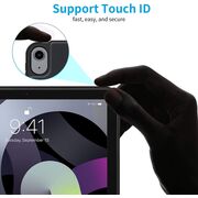 Husa cu tastatura iluminata pentru Apple iPad Air 11 2024 / 2025​ M2, M3, negru