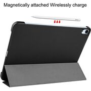Husa pentru Apple iPad Air 11 2024 / 2025, cu functie wake-up/sleep, tip stand, negru