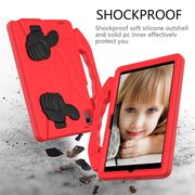Husa pentru Lenovo Tab M11 Shockproof de tip stand, rosu