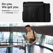 Husa Spigen Rugged Armor Pro pentru Apple iPad Air 11 2024 / 2025​ M2, M3, negru