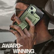 Husa iPhone 15 Supcase Unicorn Beetle Pro, verde
