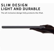 Husa iPad Air 11 2024 / 2025​ M2, M3 cu functie wake-up/sleep, functie stand, negru