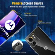 Husa pentru Motorola Edge 50 Pro Slim Anti-Shock 1.5mm, Transparent