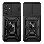 Husa Samsung Galaxy A55 5G protectie camera Techsuit CamShield Series, negru