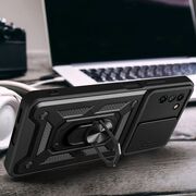 Husa pentru Nokia G21 / G11 Ring Armor Kickstand Tough, protectie camera, rose gold