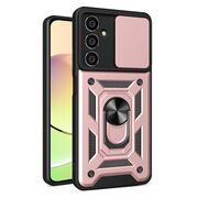 Husa pentru Samsung Galaxy A05s cu inel Ring Armor Kickstand Tough, protectie camera, rose gold