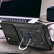 Husa pentru Samsung Galaxy S20 cu inel Ring Armor Kickstand Tough, protectie camera, rose gold