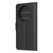 Husa pentru  Honor Magic 5 Lite tip carte cu inchidere magnetica, compartimente pentru carduri si functie stand, negru
