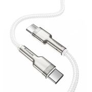 Cablu date Type-C Baseus, 100W, 480Mbps, 2m, alb, CATJK-D02