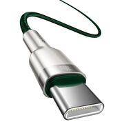 Cablu date Type-C Baseus, 100W, 480Mbps, 2m, verde, CATJK-D06