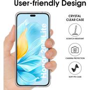 Husa pentru Honor 200 Lite Slim Anti-Shock 1.5mm, cu protectie lentile, Transparent