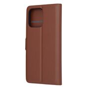 Husa Honor 70 Lite, X6, X8 5G Techsuit Leather Book tip carte, maro