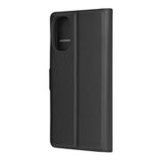 Husa Motorola Moto G31 / G41 Techsuit Leather Book tip carte, negru