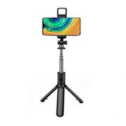 Selfie stick Bluetooth cu telecomanda si LED Techsuit S03-S