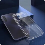 Husa sclipici Samsung Galaxy A05s Sparkle Skin, transparenta