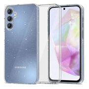 Husa pentru Samsung Galaxy A35 Glitter, transparent