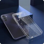 Husa sclipici Xiaomi Redmi Note 13 Pro 5G Sparkle Skin, transparenta