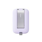 Suport telefon birou cu oglinda Baseus Seashell, mov, B10551501511-00