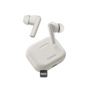 Casti cu bass profund in-ear Bluetooth Baseus Bowie E17, alb