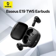 Casti wireless waterproof, TWS, in-ear Baseus Bowie E19, negru