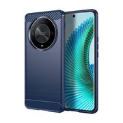 Husa pentru Honor Magic 6 Lite Carbon Silicone, albastru