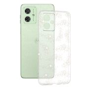 Husa pentru Motorola Moto G54 - sparkleskin series - clear
