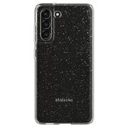 Husa sclipici Samsung Galaxy S21 FE 5G Techsuit SparkleSkin, transparenta