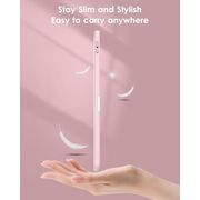 Husa pentru iPad 11 2025, iPad 10 2022 Soft Shell cu functie wake-up/sleep si compartiment pentru Apple Pen, tip stand, roz