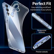 Husa pentru Samsung Galaxy A15 Anti-Shock 1.5mm, transparent