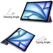 Husa pentru Apple iPad Air 13 2025 / 2024 M3, M2 cu functie wake-up/sleep, tip stand, galaxy
