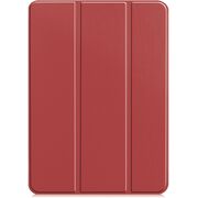 Husa pentru Apple iPad Pro 11 (2024) M4 cu functie wake-up/sleep, tip stand, burgundy