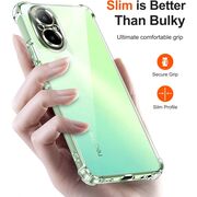 Husa pentru Realme C67 4G Antishock 1.5 mm, reinforced 4 corners, transparenta