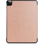 Husa pentru Apple iPad Pro 11 (2024) M4 cu functie wake-up/sleep, tip stand, rose gold