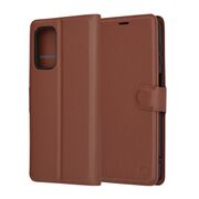 Husa Samsung Galaxy A52, A52s 4G Techsuit Leather Folio, maro