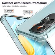 Husa pentru Honor 200 Lite Slim Anti-Shock 1.5mm reinforced corners, Transparent