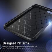 Husa iPhone 7 Plus Techsuit CarbonFiber, negru