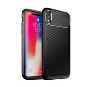 Husa iPhone XR Techsuit CarbonFiber, negru