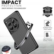 Husa OnePlus 12 Techsuit CarbonFiber, negru