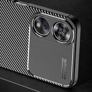 Husa Oppo A58 5G Techsuit CarbonFiber, negru