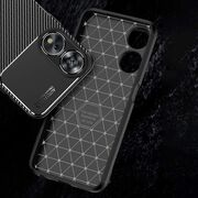 Husa Oppo A58 5G Techsuit CarbonFiber, negru