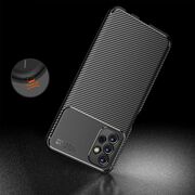 Husa Samsung Galaxy A13 4G Techsuit CarbonFiber, negru