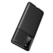 Husa Samsung Galaxy S20 FE Techsuit CarbonFiber, negru