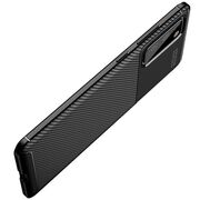 Husa Samsung Galaxy S20 Plus Techsuit CarbonFiber, negru