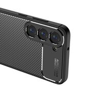 Husa Samsung Galaxy S23 Techsuit CarbonFiber, negru