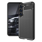 Husa Samsung Galaxy S23 Plus Techsuit CarbonFiber, negru